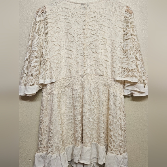 Torrid Ivory Lace Robe - Picture 3 of 7